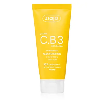 Ziaja Vitamin C.B3 Niacinamide peeling tisztító gél az arcra 100 ml