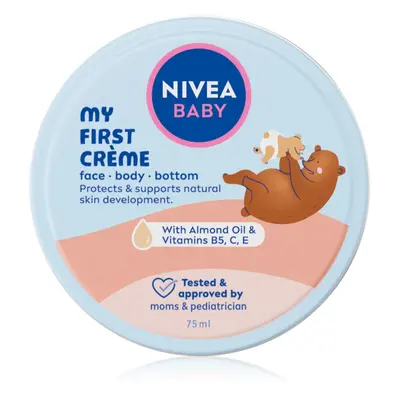 NIVEA BABY többfunkciós krém arcra és testre 75 ml