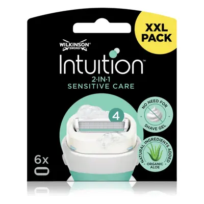 Wilkinson Sword Intuition Sensitive Care tartalék kefék 6 db