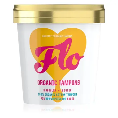 FLO Organic Tampons tamponok 16 db