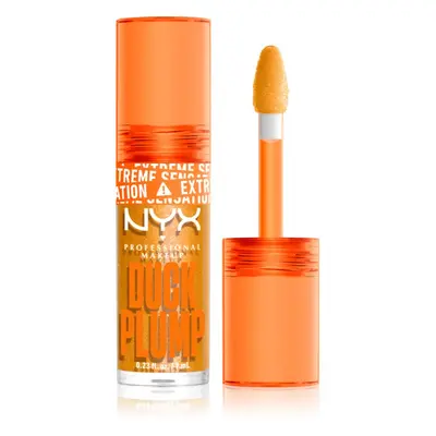 NYX Professional Makeup Duck Plump ajakfény nagyobbító hatás árnyalat Flippin Slime 7 ml