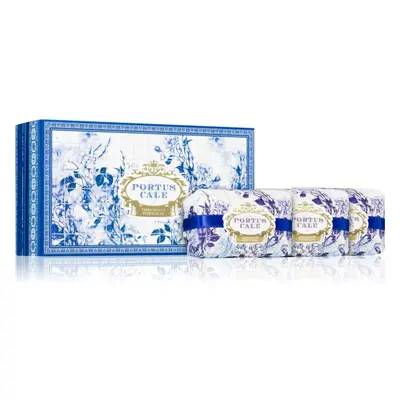 Castelbel Portus Cale Gold & Blue Szilárd szappan ajándékszett 3x150 g