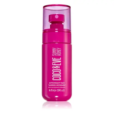 Coco & Eve Sunny Honey Antioxidant Face Tanning Micromist önbarnító permet az arcra 75 ml