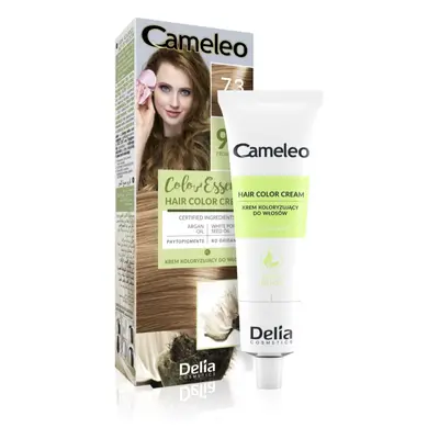 Delia Cosmetics Cameleo Color Essence hajfesték tubusban árnyalat 7.3 Hazelnut 75 g