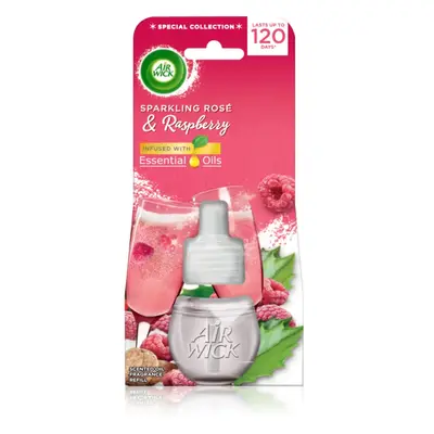 Air Wick Sparkling Rose & Raspberry elektromos légfrissítő utántöltő 19 ml