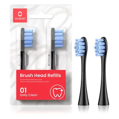 Oclean Brush Head Standard Clean P2S5 csere fejek a fogkeféhez Black 2 db