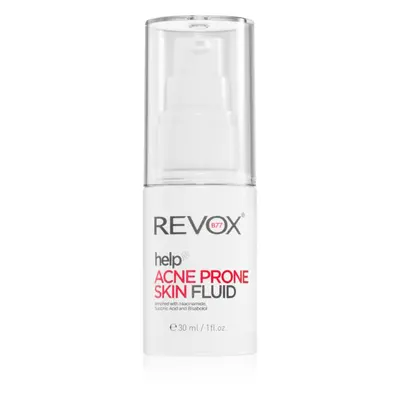 Revox B77 Help Acne Prone Skin Fluid gyengéd hidratáló fluid az aknés bőrre 30 ml