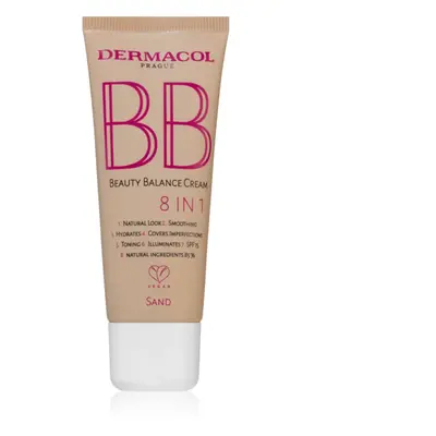 Dermacol Beauty Balance hidratáló hatású BB krém SPF 15 N.4 Sand 30 ml