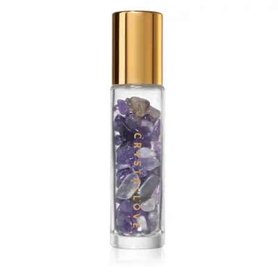 Crystallove Amethyst Oil Bottle roll-on kristályokkal utántölthető 10 ml