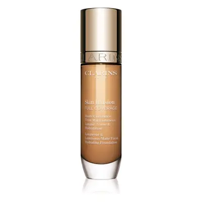 Clarins Skin Illusion Hydrating Foundation Magas fedésű alapozó árnyalat 112.3N 30 ml