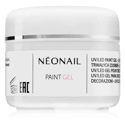 NEONAIL Paint Gel White Rose gél körömépítésre 5 ml