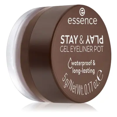 essence STAY & PLAY szemhéjtus árnyalat 02 Brown 5 g