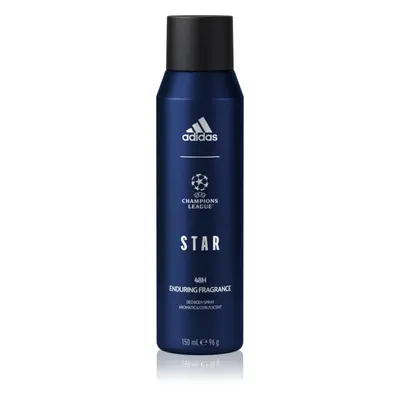 Adidas UEFA Champions League Star spray dezodor 48 órás hatás uraknak 150 ml