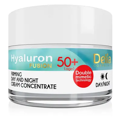 Delia Cosmetics Hyaluron Fusion 50+ feszesítő ránctalanító krém 50 ml