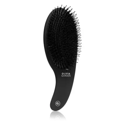 Olivia Garden Black Label CURVE Board&Nylon bristles hajkefe vaddisznó sörtékkel 1 db