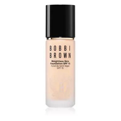 Bobbi Brown Weightless Skin Foundation SPF 15 tartós alapozó hidratáló hatással árnyalat Porcela