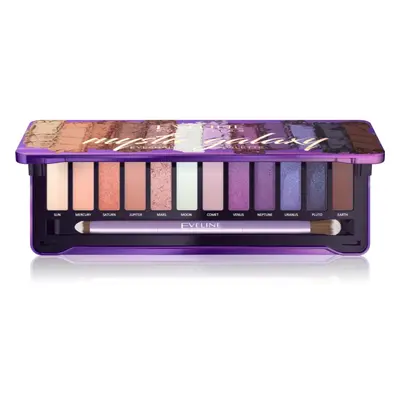 Eveline Cosmetics Mystic Galaxy szemhéjfesték paletta 12 g