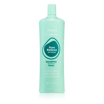 Fanola Vitamins Pure Balance Shampoo tisztító sampon zsíros korpa ellen 1000 ml