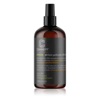 Canneff Green Anti-pollution CBD & Plant Keratin Hair Spray leöblítést nem igénylő ápolás hajra 