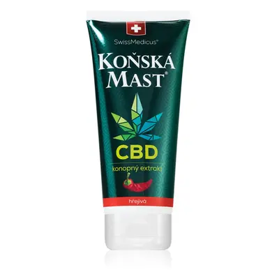 SwissMedicus Horse ointment with CBD warm zsír melegítő hatású 200 ml