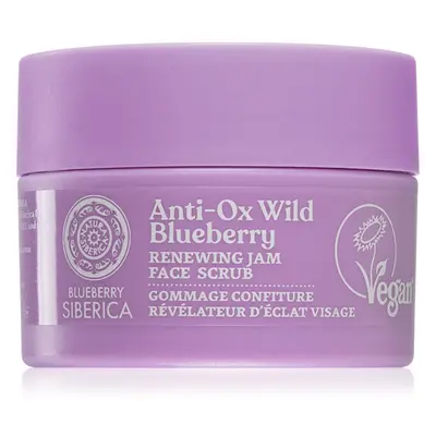 Natura Siberica Anti-Ox Wild Blueberry megújító peeling az arcra 50 ml