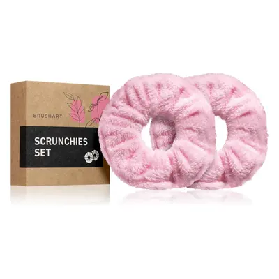 BrushArt Home Salon Towel scrunchie hajgumik Pink