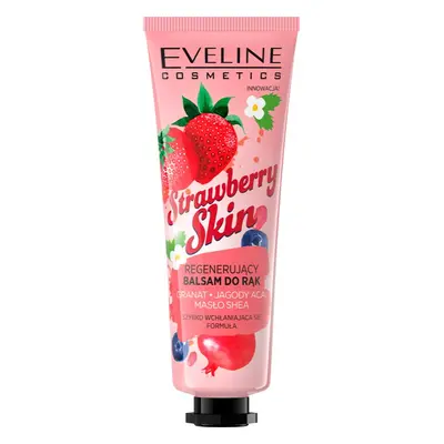 Eveline Cosmetics Strawberry Skin tápláló balzsam kézre eper illattal 50 ml