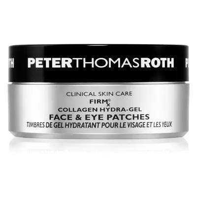 Peter Thomas Roth FIRMx Collagen Hydra-Gel Eye & Face Patches hidratáló gél párnácskák az arcra 