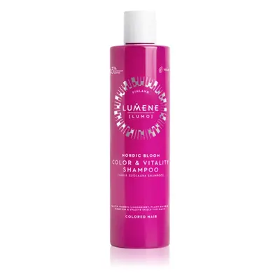 Lumene Nordic Bloom [LUMO] Color & Vitality sampon festett hajra UV szűrővel 300 ml