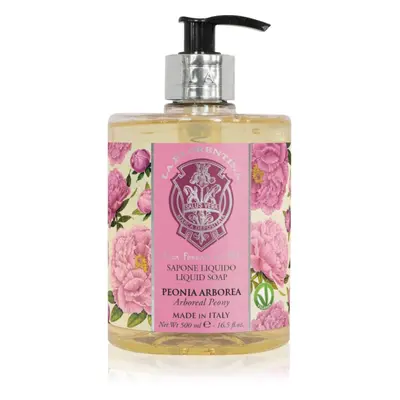 La Florentina Arboreal Peony Liquid Soap természetes folyékony kézszappan bazsarózsa 500 ml