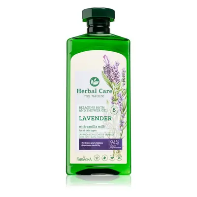 Farmona Herbal Care Lavender tusoló- és fürdőgél levendulával 500 ml