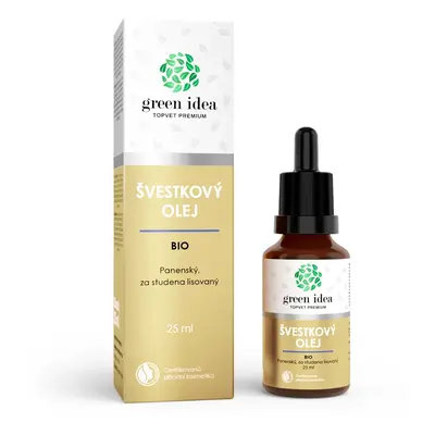 Green Idea Organic plum oil szilvamagolaj hidegen sajtolt 25 ml