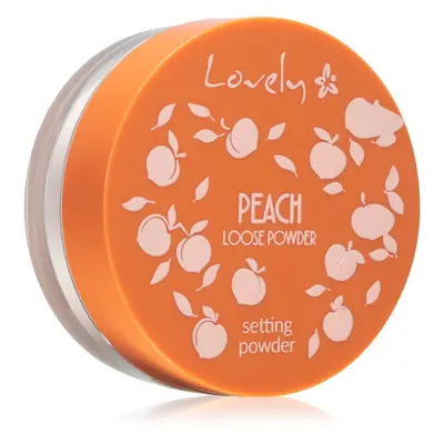 Lovely Peach Setting Powder mattító fixáló púder