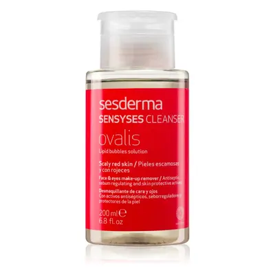 Sesderma Sensyses Cleanser Ovalis make-up lemosó az érzékeny, vörösödésre hajlamos bőrre 200 ml