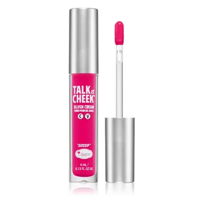 theBalm Talk is Cheek krémes arcpirosító árnyalat Babble 4 ml