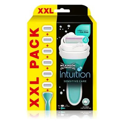 Wilkinson Sword Intuition Sensitive Care borotva + tartalék fejek 6 db