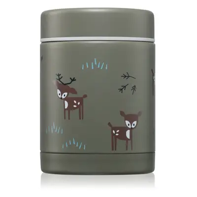 FRESK Food Jar termosz ételekhez Deer Olive 300 ml