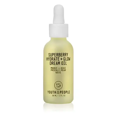 Youth To The People Superberry Hydrate + Glow Dream Oil bőrélénkítő és hidratáló olaj 30 ml