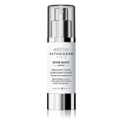 Institut Esthederm Esthe White Brightening Youth Anti-Dark Spots Serum fehérítő szérum a pigment