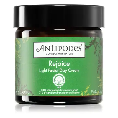 Antipodes Rejoice Light Facial Day Cream könnyű hidratáló nappali krém 60 ml