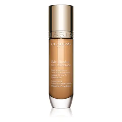 Clarins Skin Illusion Hydrating Foundation Magas fedésű alapozó árnyalat 112C 30 ml