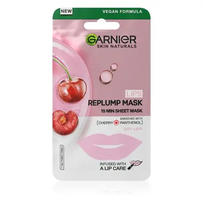 Garnier Skin Naturals Lips Replump Mask feltöltő maszk az ajkakra 5 g