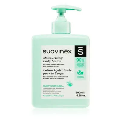 Suavinex Baby Moisturising Body Lotion hidratáló testápoló gyerekeknek és újszülötteknek 500 ml