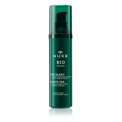 Nuxe Bio Organic Tinted Cream tonizáló hidratáló arckrém árnyalat Light 50 ml