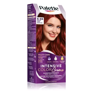 Schwarzkopf Palette Intensive Color Creme tartós hajfesték árnyalat 6-88 (RI5) Intensive Red 1 d