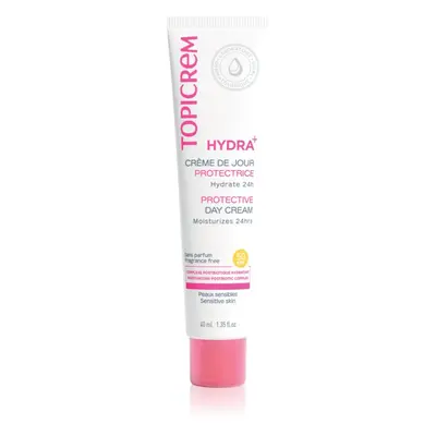 Topicrem Hydra+ Protective Day Cream ápoló nappali krém SPF 50+ 40 ml