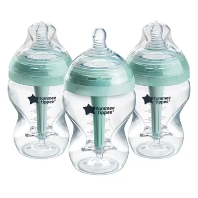 Tommee Tippee Advanced Anti-Colic cumisüveg antikólikus önfertőtlenítő Slow Flow 0m+ 3x260 ml