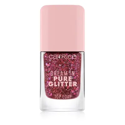 Catrice Dream In Pure Glitter fedő körömlakk csillámporral árnyalat 050 10,5 ml