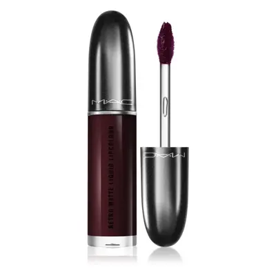 MAC Cosmetics Retro Matte Liquid Lipcolour mattító folyékony rúzs árnyalat High Drama 5 ml