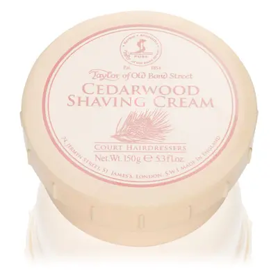 Taylor of Old Bond Street Cedarwood borotválkozási krém 150 g